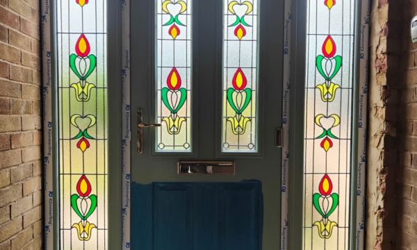 Stained Lead Glass